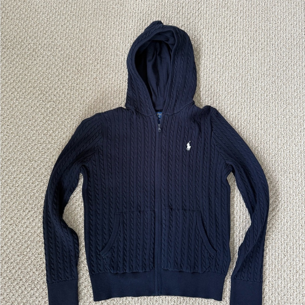 Polo Ralph Lauren Cable Zip-Up Sweater